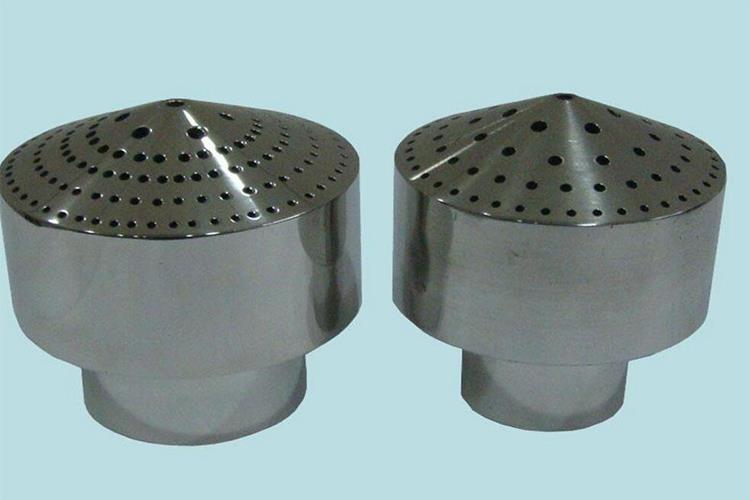 禮花噴頭具有能夠獨自控制霧化空氣和空氣流量，液滴大小，噴霧分布和覆蓋范圍的微調壓力