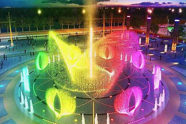 定期清理污垢，打撈漂浮物，保持水質的清潔，使噴泉能夠正常運行