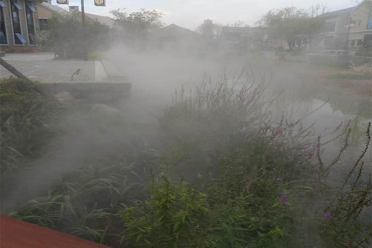 人工造霧施工完成展示圖