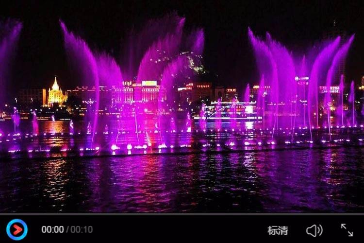 會跳舞的音樂噴泉視頻展示
