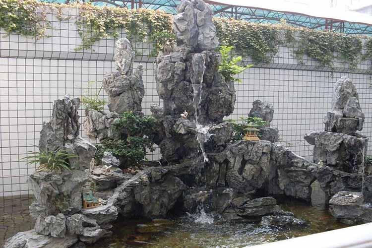 假山噴泉施工技術難度大 制作安裝工藝及施工注意事項您知多少