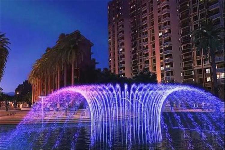 嚴把設計質量關 演繹高水柱搖擺噴泉驚鴻之美