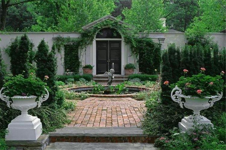 庭院小噴泉水景設計中首要問題就是安全性