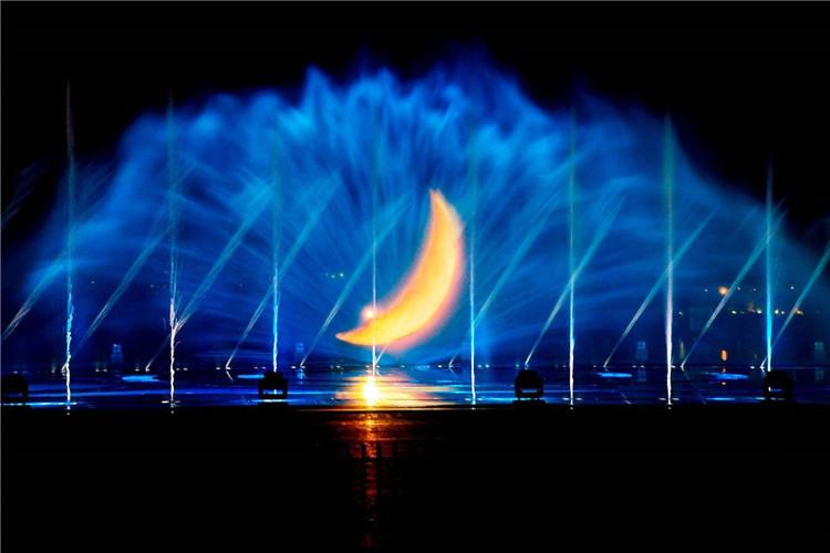 水幕電影一般建在有水源的地方