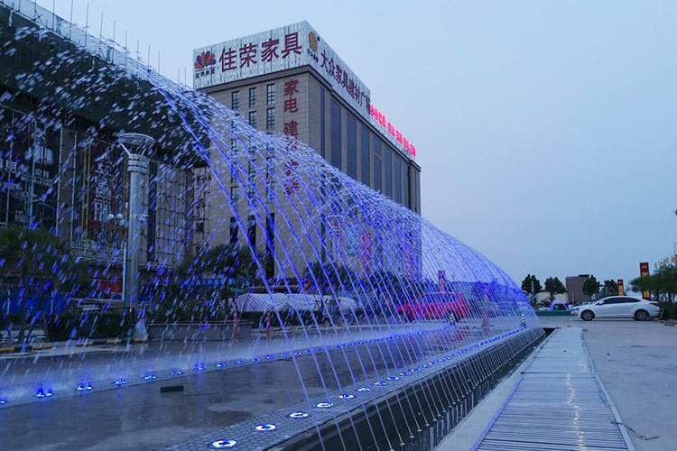 天津市佳榮家居廣場彩虹隧道