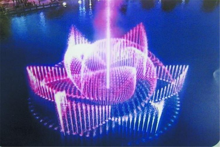 音樂噴泉水的工作原理其實就是每個振鏡掃描器上裝有一面全反鏡，兩個振鏡掃描器上的全反鏡的轉動軸互相垂直