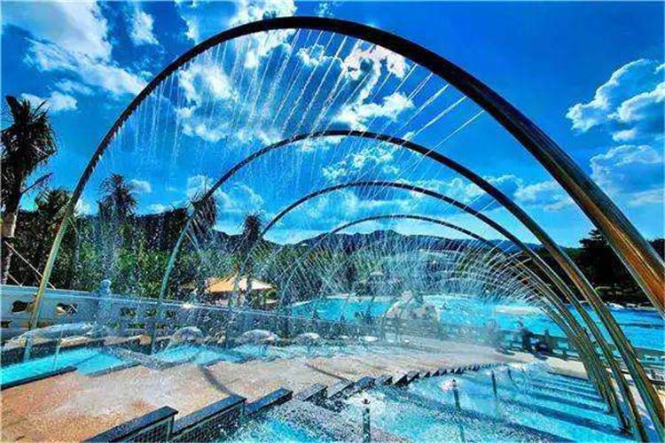 趣味噴泉噴頭的選購，市面上有些廠家提供的噴頭使用參數，就與實際運行數值相去甚遠