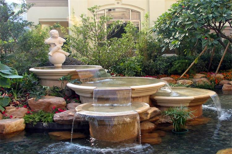 噴泉水景泵要停止使用時，先關閉閘閥、壓力表，然后停止電機