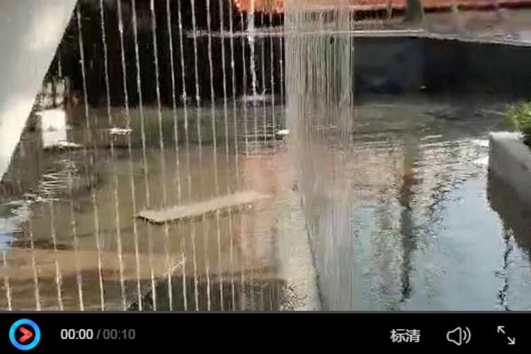 綠地未來城光纖水簾