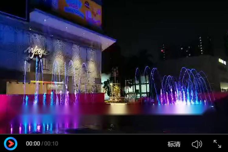 佛山映月湖環宇城旱噴