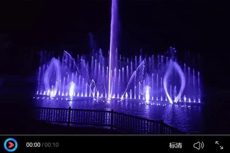 鄒城市大束鎮（鴻山苑）水幕噴泉