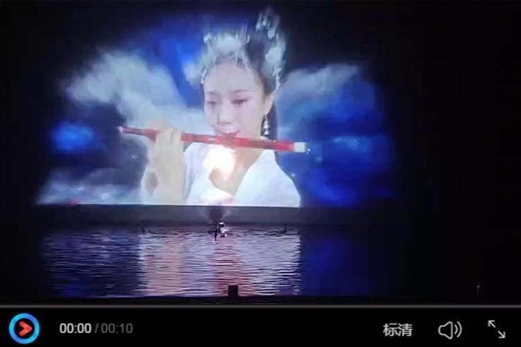 鄒城市大束鎮（鴻山苑）水幕噴泉